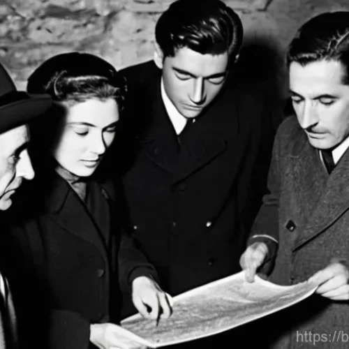 이탈리아에서의 시위 문화 - **Prompt 1: Italian Anti-Fascist Resistance Meeting**
    "A realistic and cinematic depiction of a ...