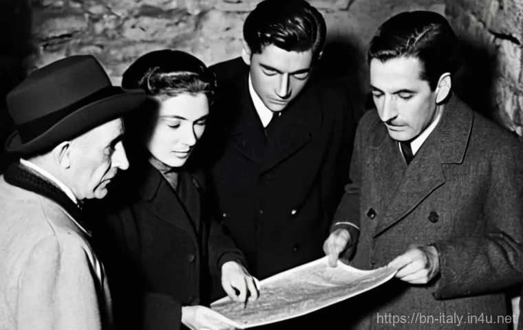 이탈리아에서의 시위 문화 - **Prompt 1: Italian Anti-Fascist Resistance Meeting**
    "A realistic and cinematic depiction of a ...